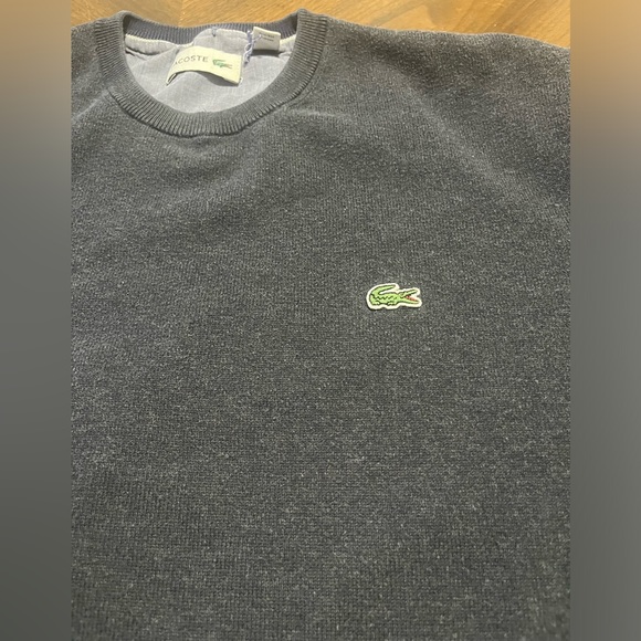 Lacoste Grey Sweater - Picture 1 of 5